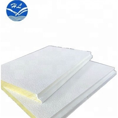 Light weight Acoustical fiber glass wool ceiling title A level fire resistant tile