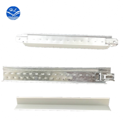 Low price t bar suspended aluminum ceiling grid for false panel