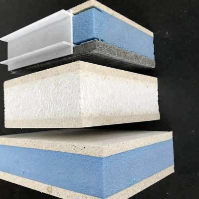 Fireproof MgO magnesium oxide EPS/EPS SIP sandwich wall panel for mobile building